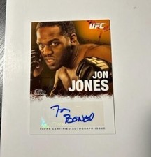 Jon Jones 2010 Topps UFC Autograph RC #FAJJ Great Card!