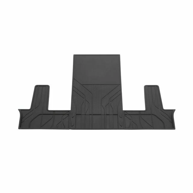 2021-2026 Chevrolet Tahoe 3rd Row All Weather Floor Liners 84646735 Black OEM - Image 1 of 1