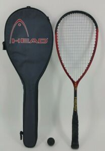 Head 160 Slimbody Squash Racquet Racket with Case and Ball