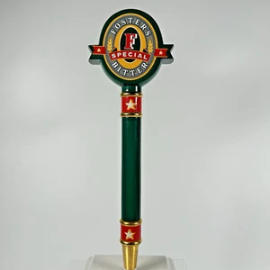 Fosters Special Bitter 12,5" Bier Zapfhahn Griff grün/rote Sterne Australien - Bild 1 von 12