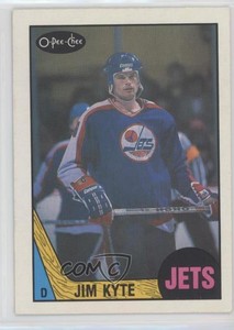 1987-88 O-Pee-Chee Jim Kyte #226 Rookie RC