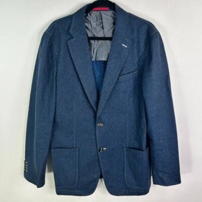 Chaqueta de lana azul para hombre Pal Zileri Concept - Medidas en descripción Foto 1 de 4