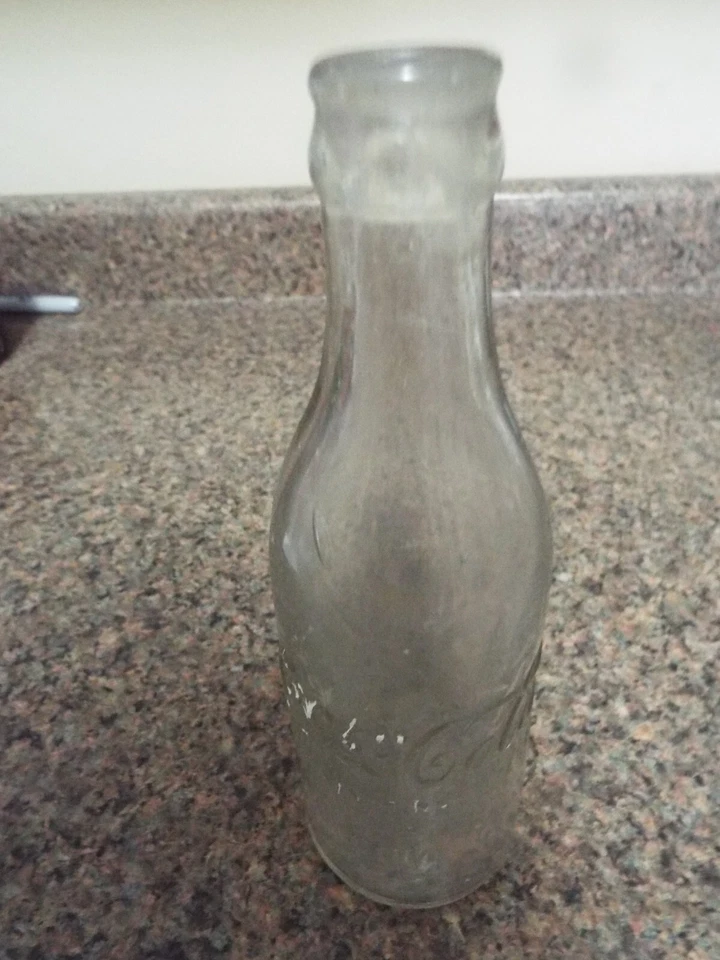 BOTELLA DE COCA COLA LATERAL RECTA MACON GA--Coca-Cola con guión en botella--ENVÍO GRATUITO Foto 1 de 1