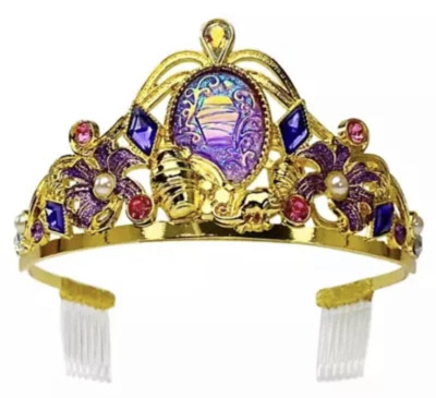 Diadema de metal tiara Rapunzel enredada de Disney Store Play Crown Princess Foto 1 de 4