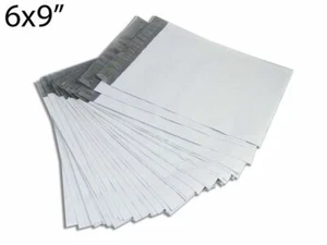 200 Pieces Premium 6 x 9 Inch White Poly Mailers - Afbeelding 1 van 1