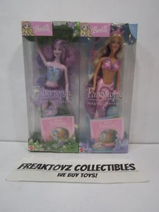 Mattel Fairytopia Sparkle Fairy and Magical Mermaid Barbie 2-Pack (Damaged Box) - Picture 1 of 8