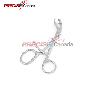 Verbrugge Bone Holding Reduction Forceps 7" Long Ratchet Curved Orthopedic Inst - Bild 1 von 2