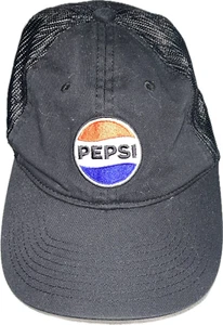 Klassische schwarze Mütze Pepsi Snapback Outdoor Kappe Erwachsene Einheitsgröße - Bild 1 von 3