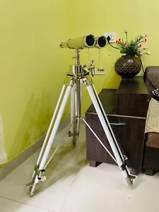 Brass Binoculars Super Zoom Telescope Great Gift Bird Watching Adjustable Tripod - Picture 1 of 7
