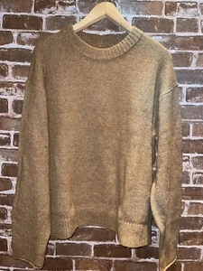 NUEVO CON ETIQUETAS SUÉTER AMERICANO EAGLE AE WHOA SO SO SO SO SOFT CUELLO REDONDO BRONCEADO MEDIANO - Imagen 1 de 5