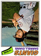 2016 Historic Autographs Originals The 1970s #NNO Darrell Evans Very Good