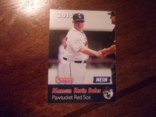 2015 PAWTUCKET RED SOX Dunkin' Donuts Minor League Single Cards YOU PICK OBO