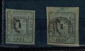 TRANSVAAL Pietersburg 1901 SG 10e P2 4 Pence Mint & Used R1/6 No Stop after AFR - Picture 1 of 1