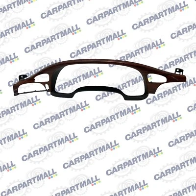 2000-2005 Cadillac Deville Sedan 4.6L V8 Auto Speedometer Bezel Trim Woodgrain Foto 1 de 4