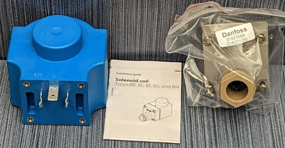 Danfoss 018F6816 Solenoid Coil 12W 110V 60HZ - Image 1 of 2