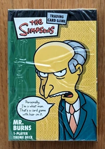 Mr. Burns ~ The Simpsons ~ 1-Player Theme Deck ~ Factory Sealed!! - Picture 1 of 6