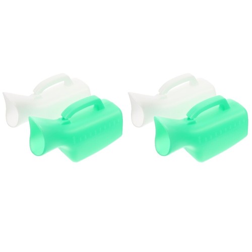 2Pcs Female Bedside Pee Bottle Bed Pan Urine Container Elderly eBay