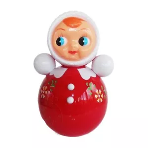 Standing man girl standing doll musical doll wobble doll Неваляшка doll 25 cm - Picture 1 of 1