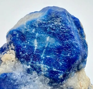 195 Gm Beautiful Natural Fluorescent Sodalite Crystal On Matrix Specimen~Afg - Picture 1 of 7