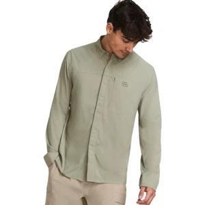 Under Armour Shorebreak Hybrid Woven Men Long Sleeve Fishing Shirt Size XL Green - Picture 1 of 15