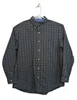 Chaps - Easy Care Long Sleeve Plaid Button Down Shirt Men Size XL Blue Red Green