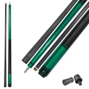 Rhino Nebula Pool Cue With Carbon Fiber Shaft. Green 12.80 - Picture 1 of 8
