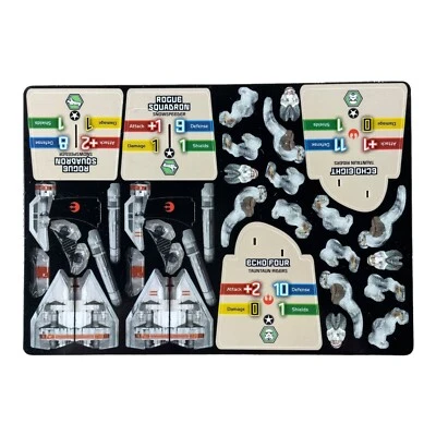 Star Wars Pocket Model TCG 01 Rogue Squadron Snowspeeder Echo 4 8 Riders WizKids - Image 1 of 2