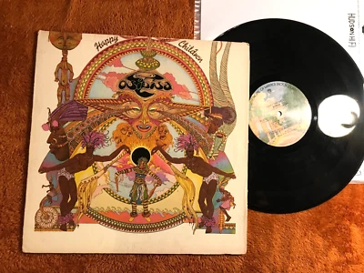 Osibisa Happy Children LP Vinyl 1973 Jazz Rock Funk Soul Gatefold original album - Image 1 of 3