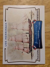 2011 Topps Allen and Ginter Floating Fortresses #FF9 USS Merrimack $0.24 OFF