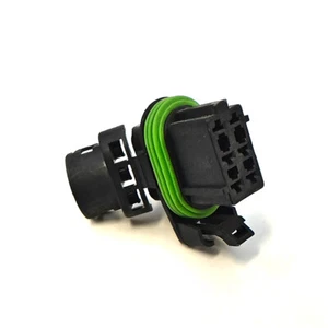 CONNECTEUR HOUSING FRAMATOME FEMELLE 6 RUES NOIR ETANCHE FCI 211PC063S0003 - Picture 1 of 1