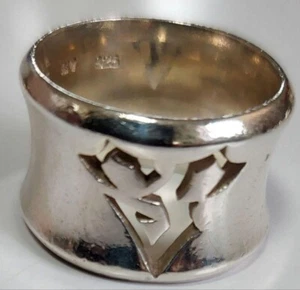 Final Fantasy X Square Enix Tida Zanarkand Abes Silver 925 Ring (Size 13) wz/Box - Picture 1 of 4