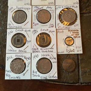 1700’s EXCELLENT FOREIGN COIN LOT -SILVER AND COPPER PLUS! RARE AND KEY DATES! - Picture 1 of 9