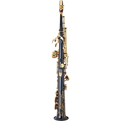 Saxofón soprano profesional Yamaha Custom YSS-82Z cuello recto laca negra Foto 1 de 4