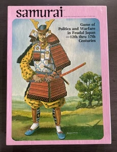 Librería vintage AH Samurai feudal Japón 1980 sin usar, en caja completa sin perforar - Imagen 1 de 9