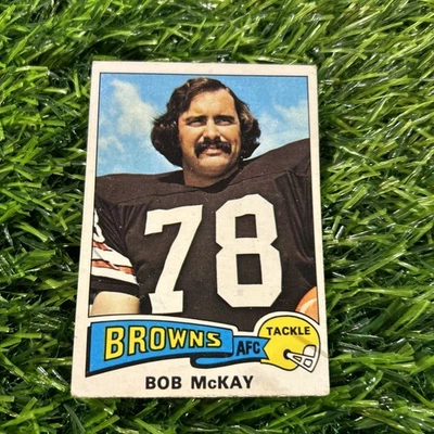 1975 Topps Bob McKay    #314 Cleveland Browns F42 - Image 1 of 2