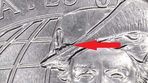 2023 P Eleanor Roosevelt Quarter Reverse Die Crack And Die Chips Error. 324 - Picture 1 of 7