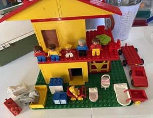 Vintage Lego Duplo House Sliding Doors And Accessories - Picture 1 of 11