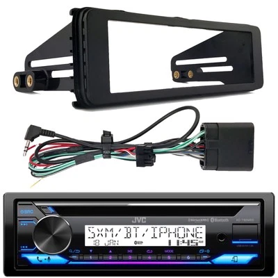 JVC KD-T92MBS Marine USB AUX Bluetooth CD Receiver, Stereo Installation Kit - Image 1 of 4