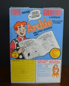 Caja de cereales de colección Kellogg's Coco Crunchies ARCHIES lanzamiento canadiense - Imagen 1 de 10