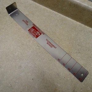 Regla de tamaño de tablero de torneo Red Man Operation Bass de colección, The Official - Imagen 1 de 10