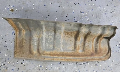 84-89 Nissan 300ZX Z31 tanque de combustible escape protector térmico OEM lado del conductor trasero Foto 1 de 4
