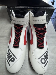 OMP Unisex-Adult KS-1 Shoes (Red/Black/White, Size 40 EU, 7.5 US) - NEW - Bild 1 von 7