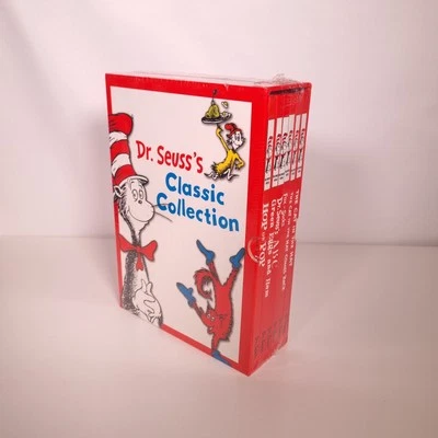 Dr Suess's Classic Collection 6 Book Set Dr Seuss From 2002 Vintage New Sealed - Image 1 of 4