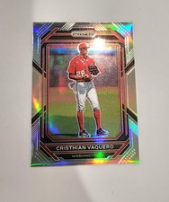 2023 Panini Prizm Cristhian Vaquero #52 Silver Prizm Washington