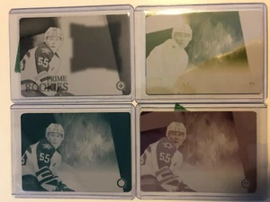 13-14 Panini National Treasures #165 MARK SCHEIFELE Printing Plates LOT(4) 1/1 - Picture 1 of 1