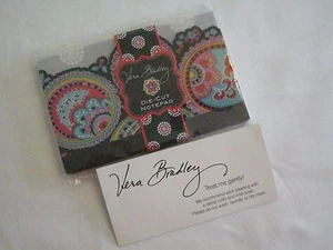 Vera Bradley PARISIAN PAISLEY DIE-CUT Notepad Paper SCHOOL DESK 4 purse TOTE NWT - Picture 1 of 3