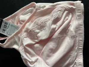 Ulla Popken BH 120 F rosa NEU Entlastungs BH ohne Bügel Strassanhänger - Bild 1 von 6