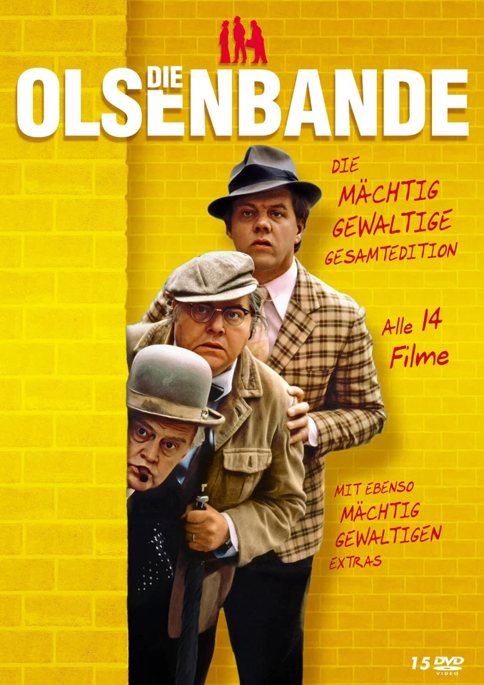 Die Olsenbande Gesamtedition + mächtig gewaltige Extras + Booklet [15 DVDs] - Bild 1 von 4