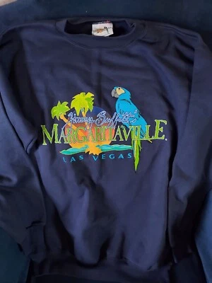 Vintage Jimmy Buffett Margaritaville Las Vegas Crew Neck Sweatshirt Adult Medium - Image 1 of 3