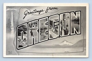 Großbrief Grüße aus Oregon OR UNP Graycraft Postkarte F19 - Bild 1 von 2